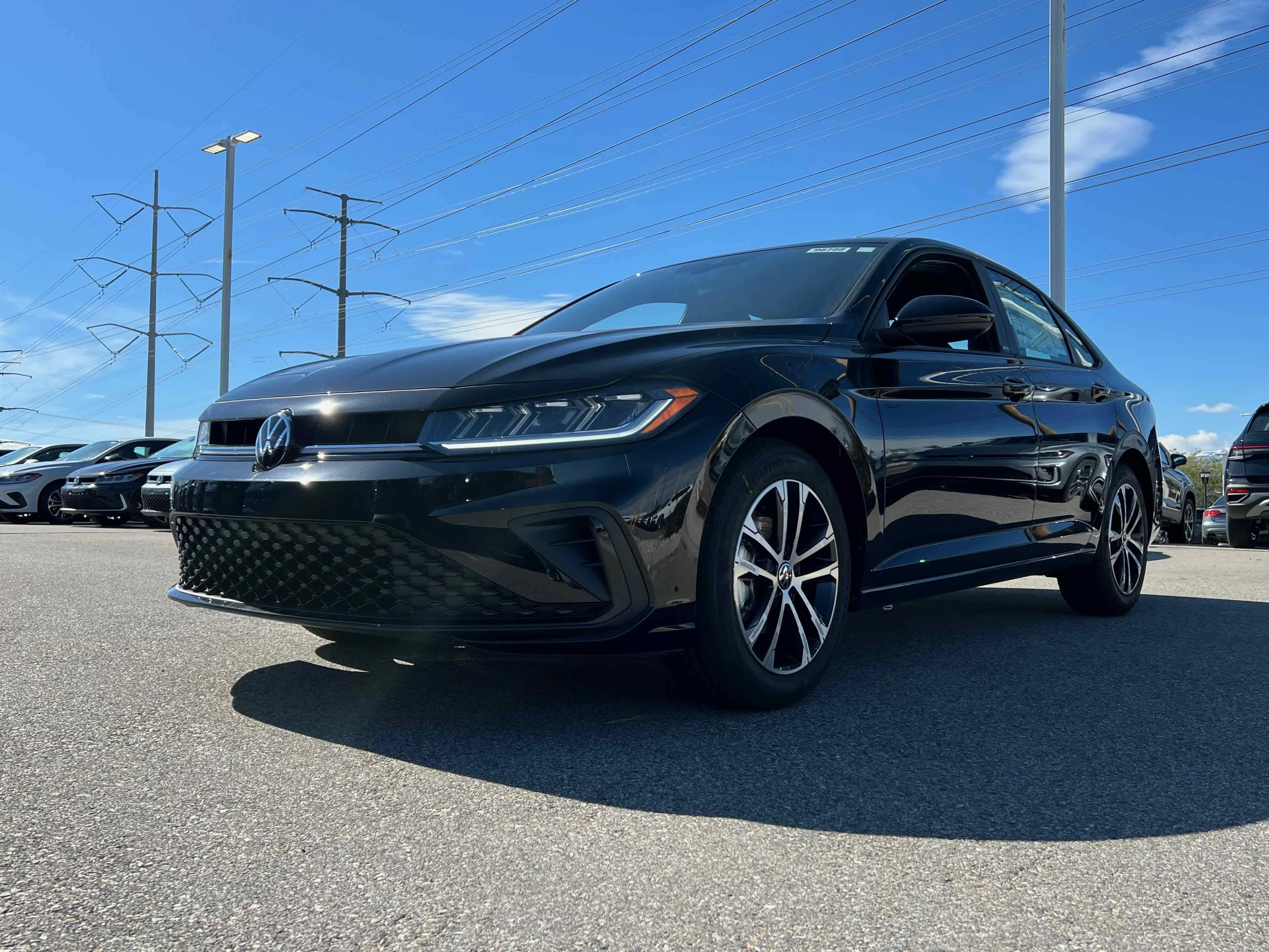 New 2026 Black Volkswagen Sport image 9