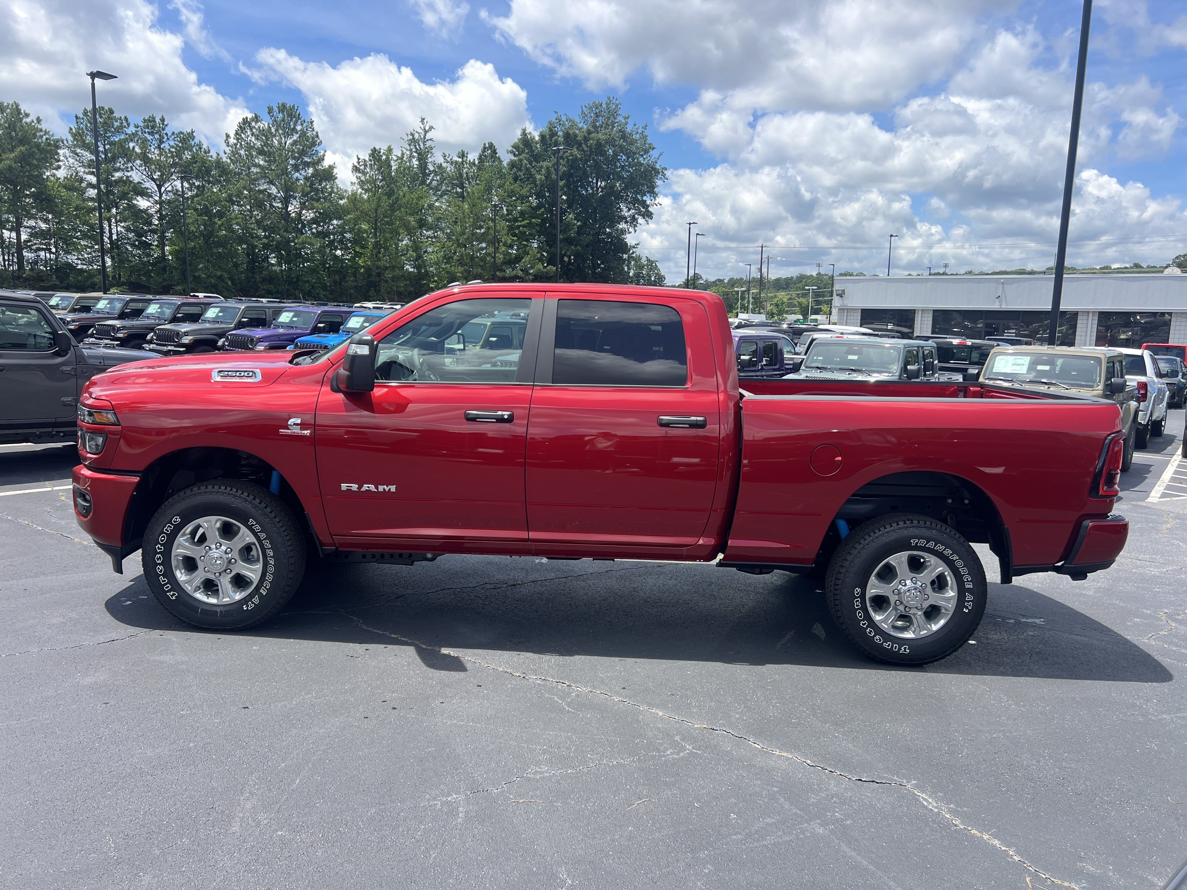 New 2026 Molten Red Pearlcoat Ram Big Horn image 4