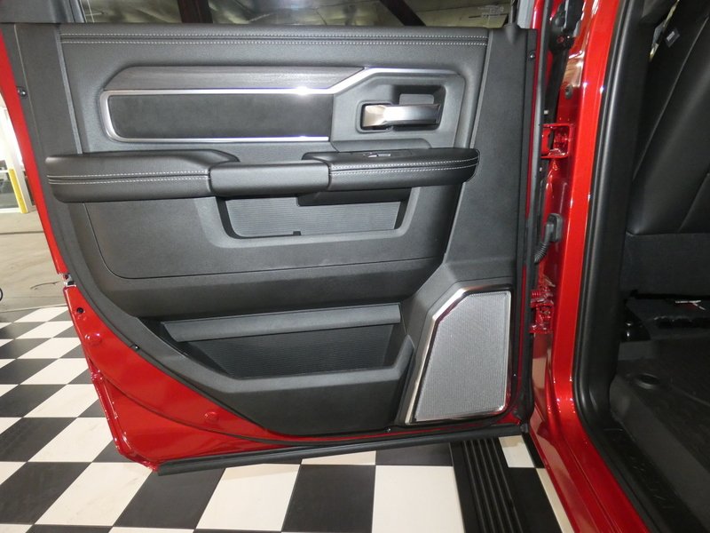 New 2026 Molten Red Pearl-Coat Exterior Paint RAM Laramie Mega Cab 6