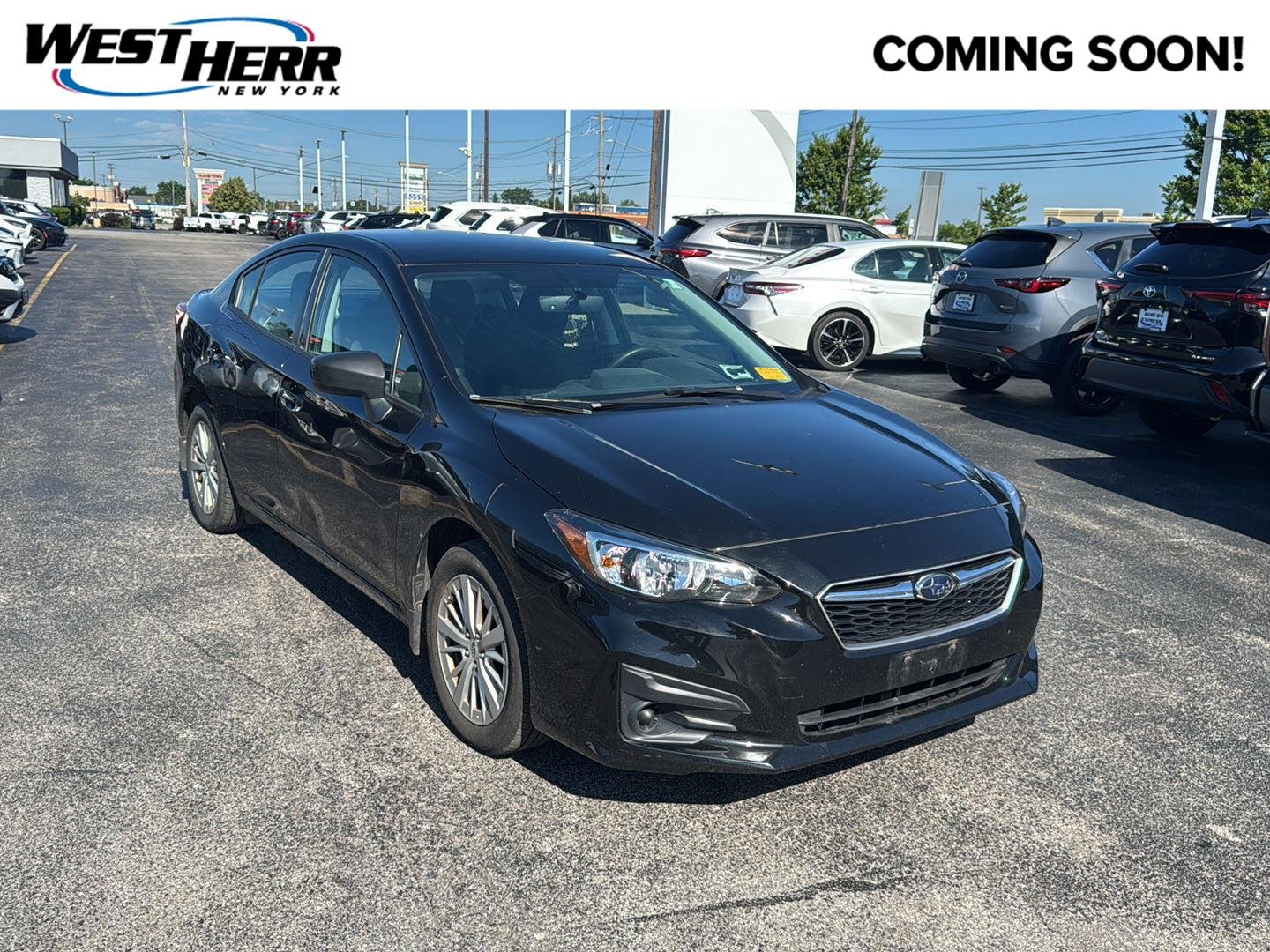 Used 2017 Crystal Black Silica Subaru Premium image 1