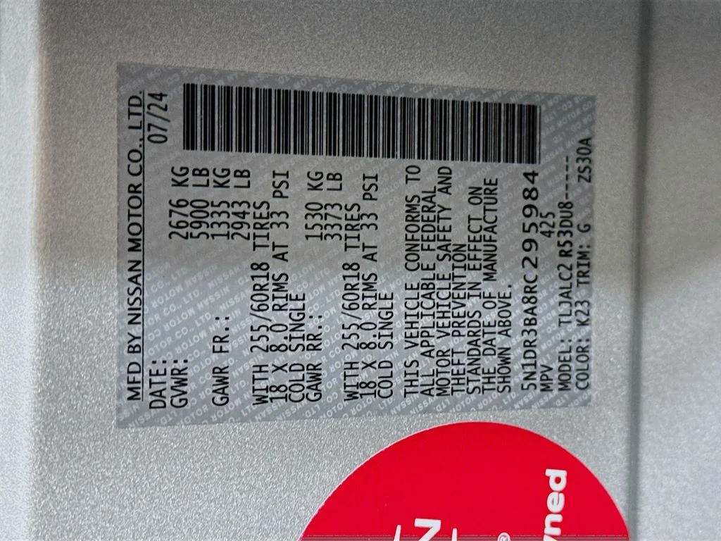 Used 2024 Silver Nissan SV image 41