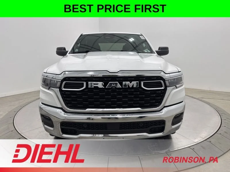 New 2026 Bright White Clear-Coat Exterior Paint RAM Big Horn/Lone Star image 2