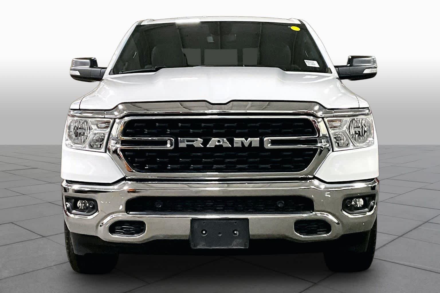 Used 2022 Bright White Clearcoat Ram Big Horn image 8