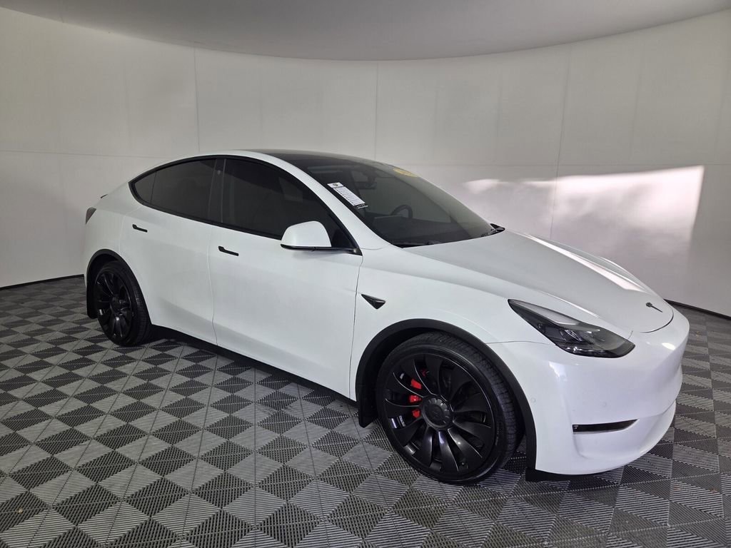 Used 2022 Tesla Model Y Performance with VIN 7SAYGDEF8NF518307 for sale in West Palm Beach, FL