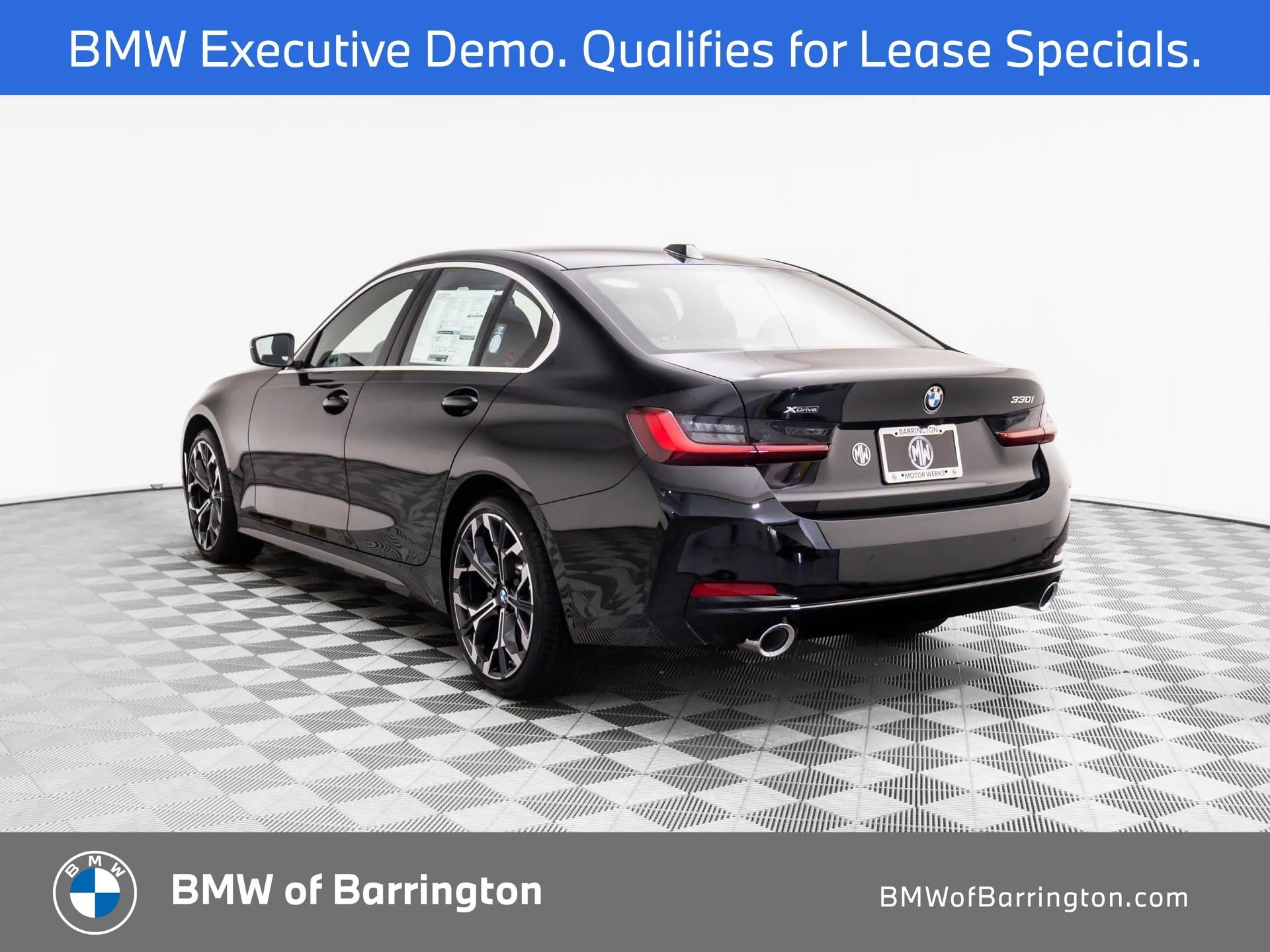 Used 2026 Black BMW 330i xDrive image 3