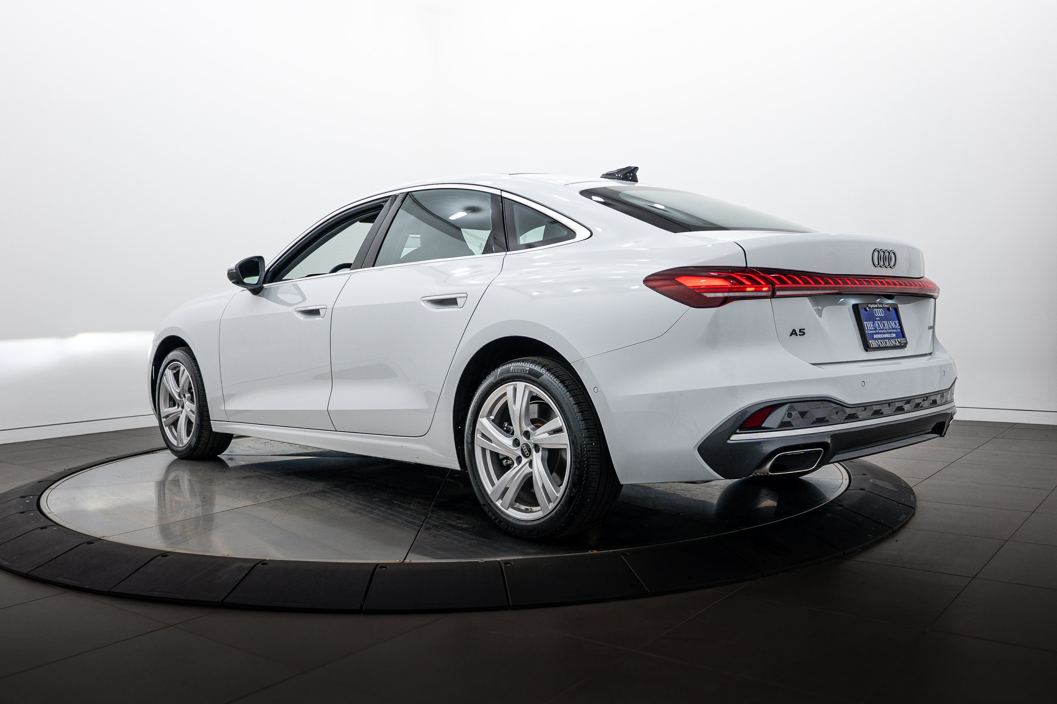Used 2025 Glacier White Metallic Audi Premium Plus image 5