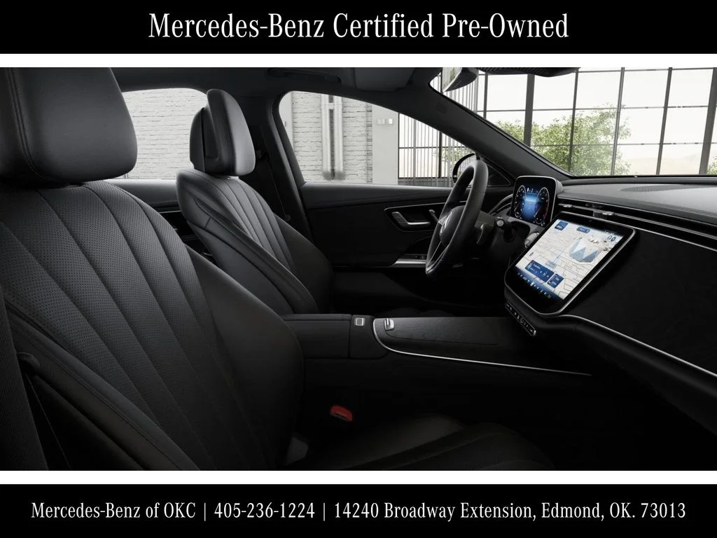 Certified Used 2025 Black Mercedes-Benz E 350 image 5
