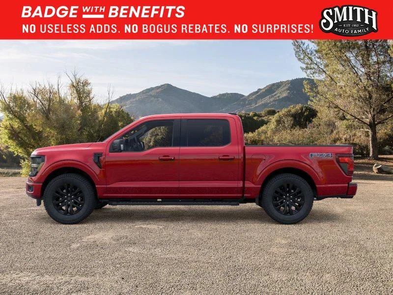 New 2026 Ruby Red Metallic Tinted Clearcoat Ford XLT image 4