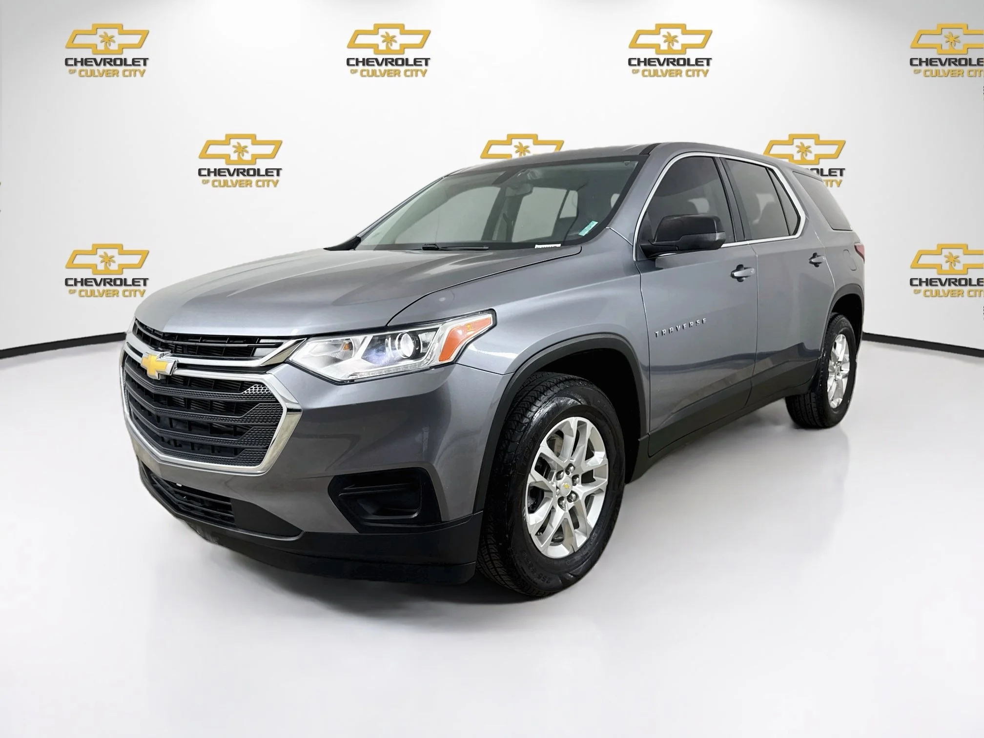 Used 2021 Satin Steel Metallic Chevrolet LS image 3