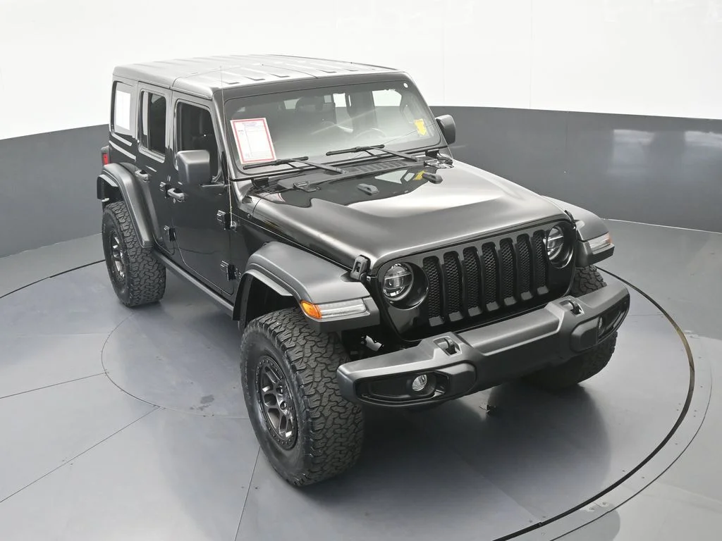 Used 2022 Black Clearcoat Jeep Unlimited Sport image 55
