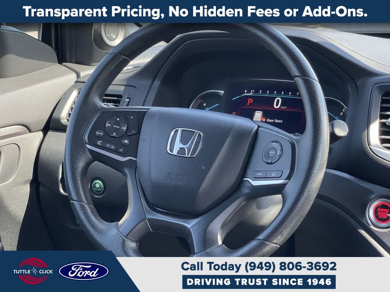 Used 2019 Black Honda Sport image 15
