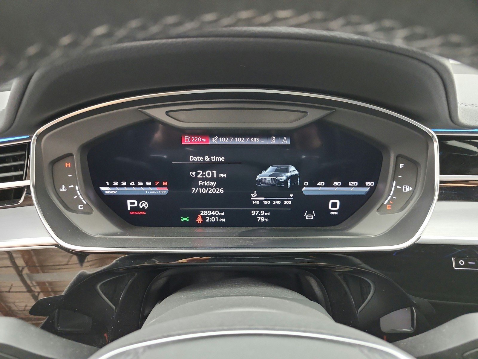 Used 2023 Mythos Black Metallic Audi  image 9