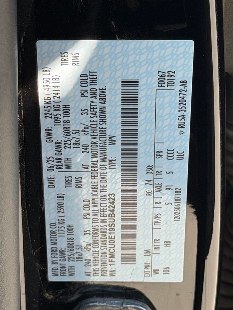 Certified Used 2025 Black Ford Base image 27