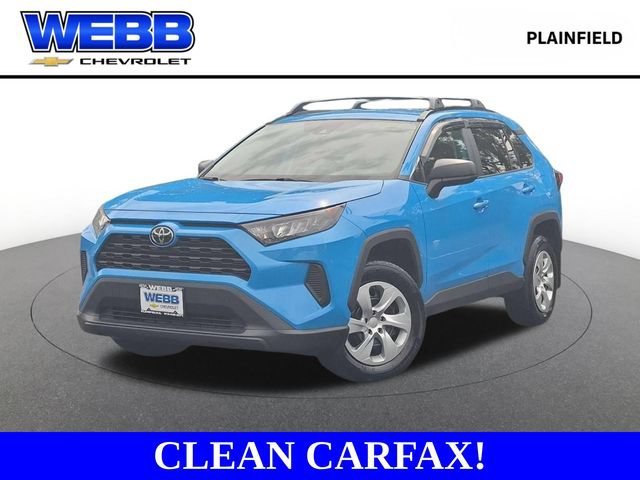 Used 2021 Blue Toyota LE image 1