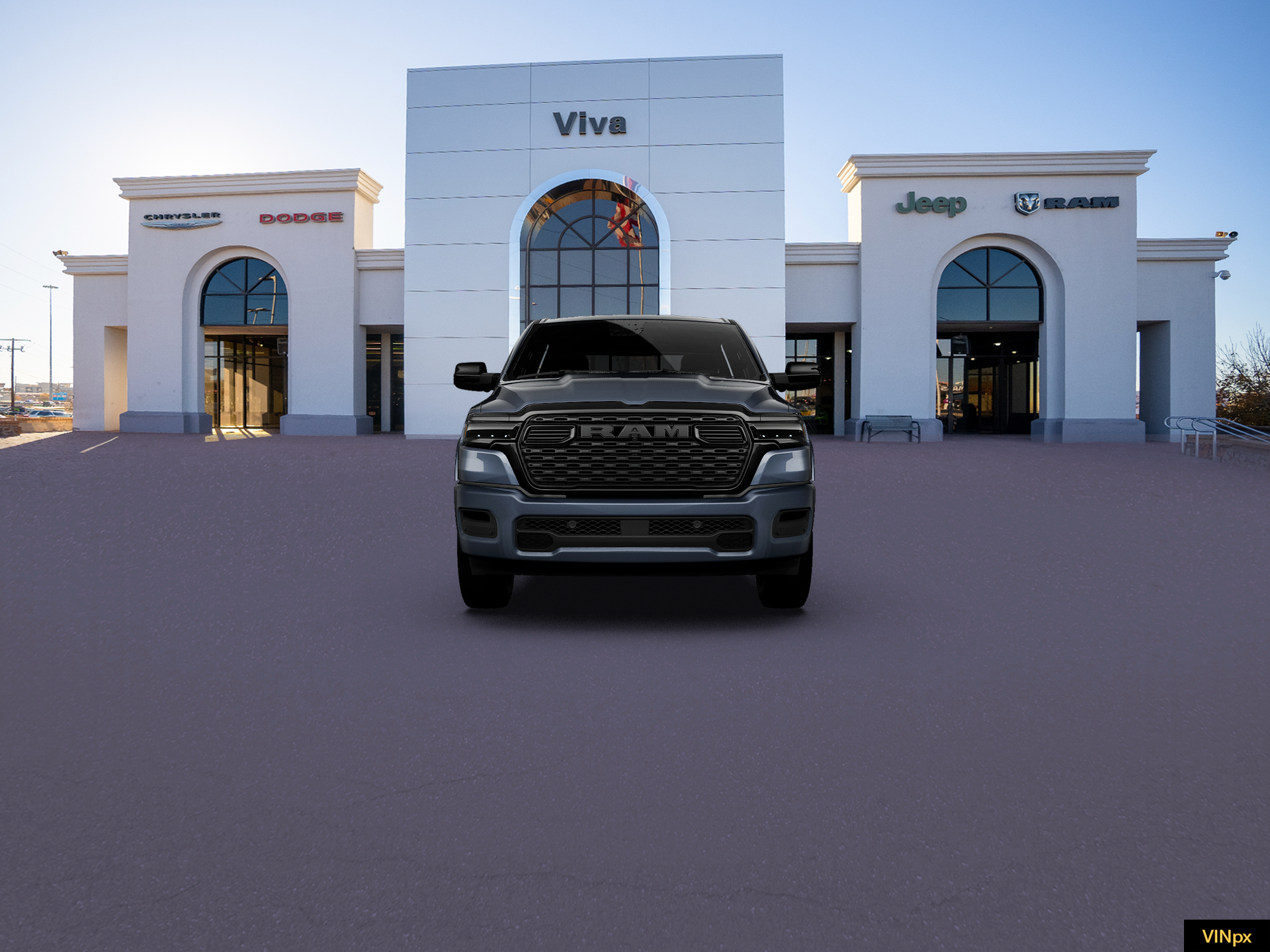 New 2027 Forged Blue Metallic RAM BIG HORN image 7