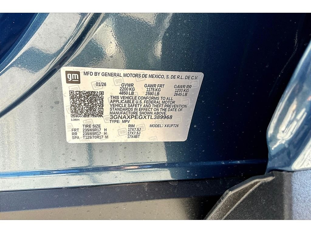 New 2026 Lakeshore Blue Metallic Chevrolet LT image 7