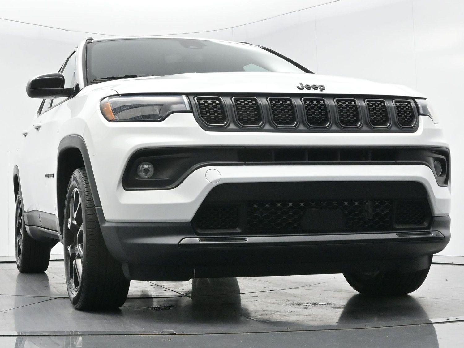 Used 2023 Bright White Clearcoat Jeep Altitude image 42