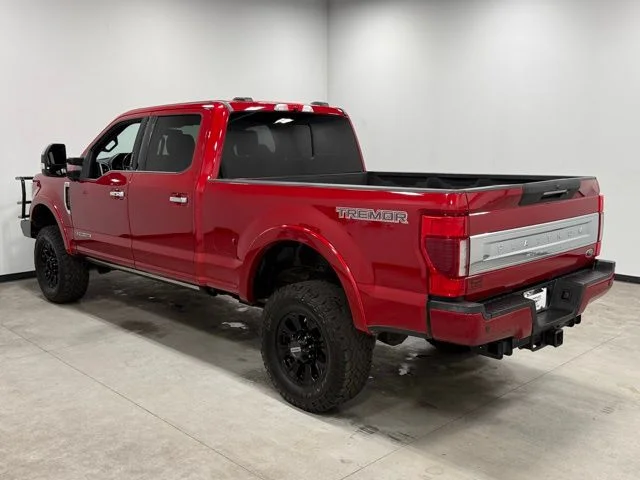 Used 2022 Red Ford Platinum Tremor image 9
