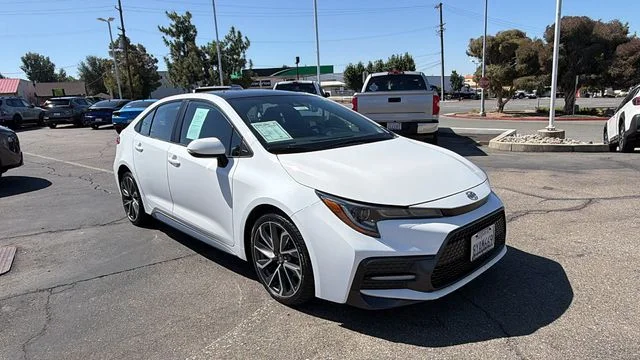 Used 2022 Toyota Corolla SE with VIN 5YFS4MCE3NP100635 for sale in Redding, CA