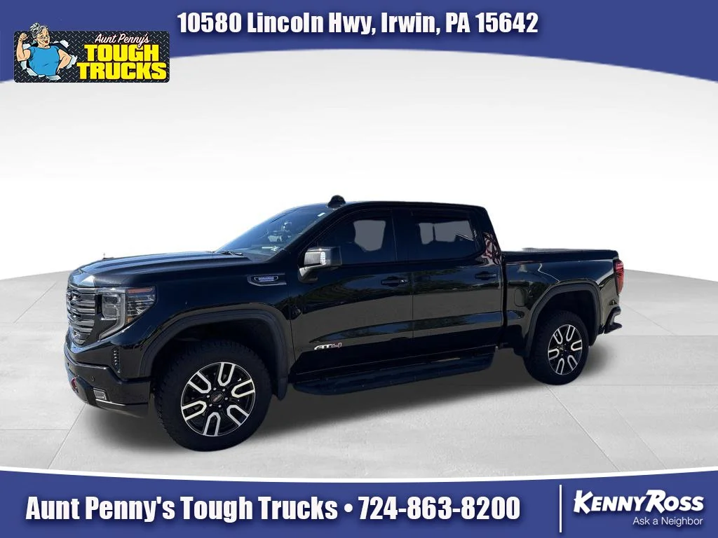 Used 2022 Black GMC AT4 image 1