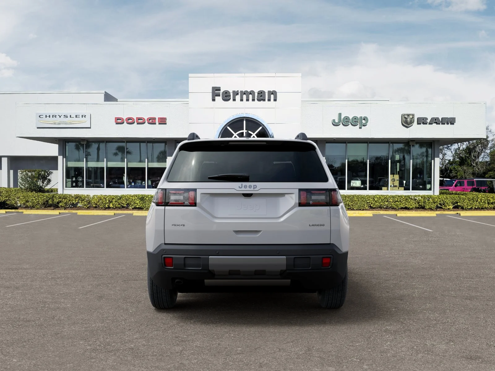 New 2026 Bright White Clearcoat Jeep Laredo image 37
