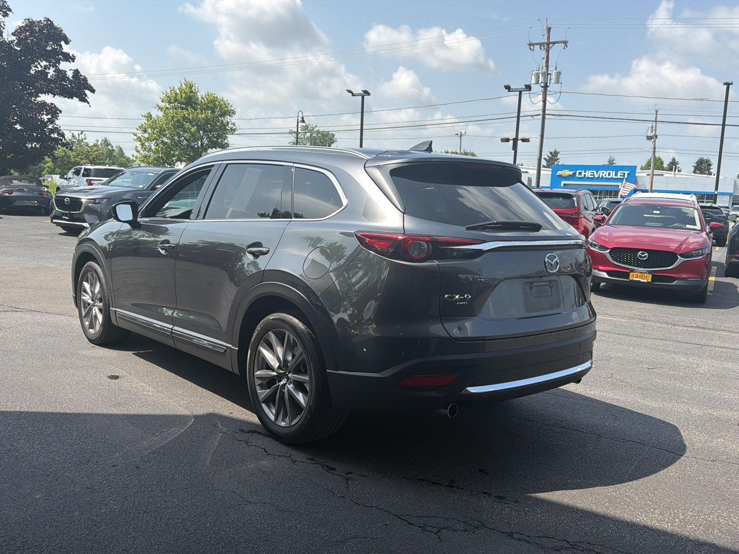 Certified Used 2022 Machine Gray Metallic Mazda Grand Touring image 4