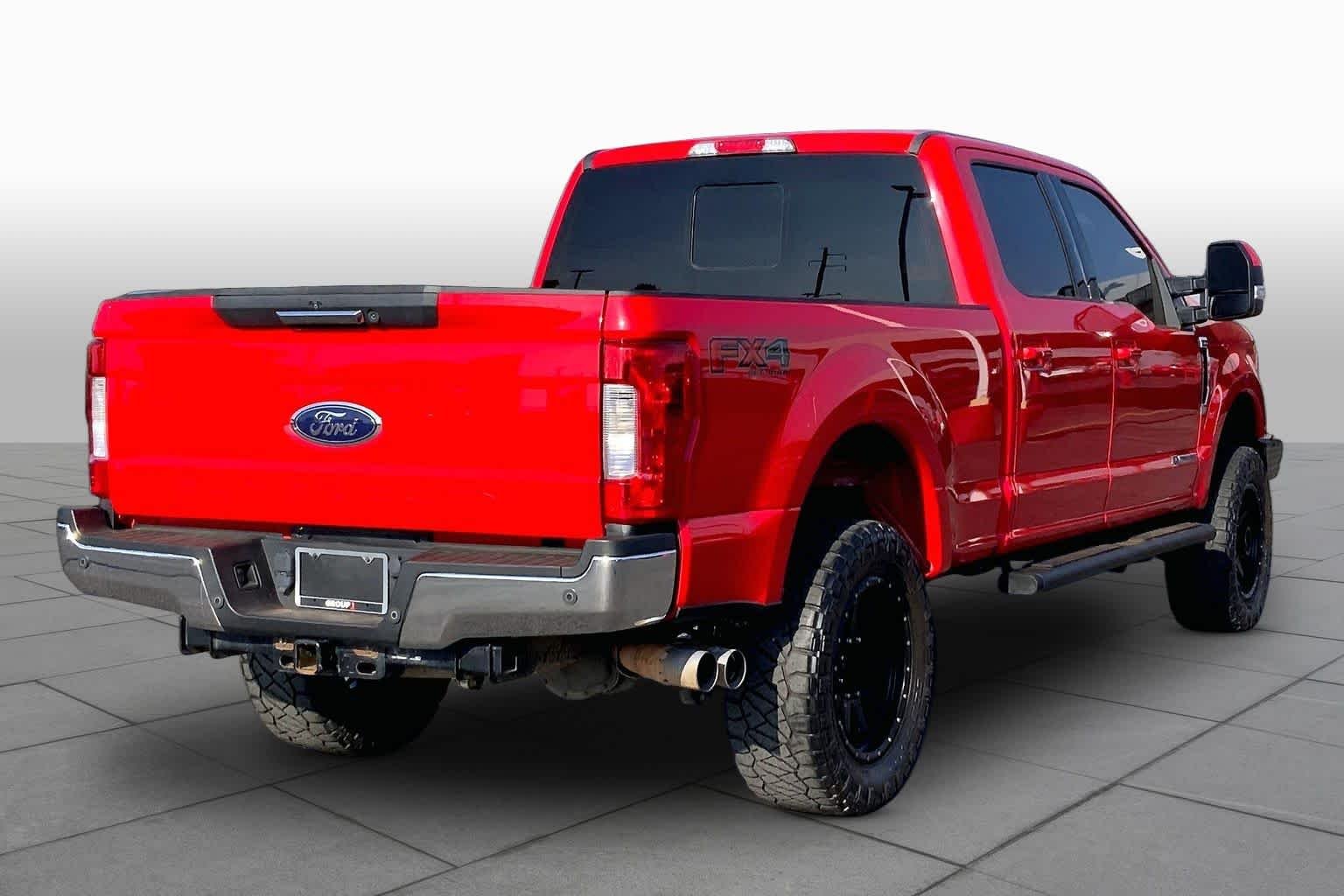 Used 2017 Race Red Ford Lariat image 13