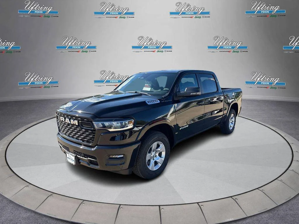 New 2026 Diamond Black Crystal Pearlcoat Ram Lone Star image 7