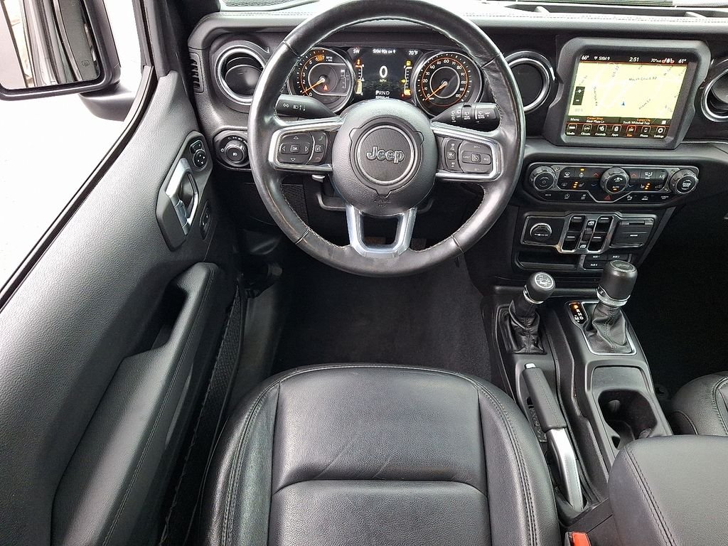 Used 2022 Gray Jeep Unlimited Sahara Altitude image 12