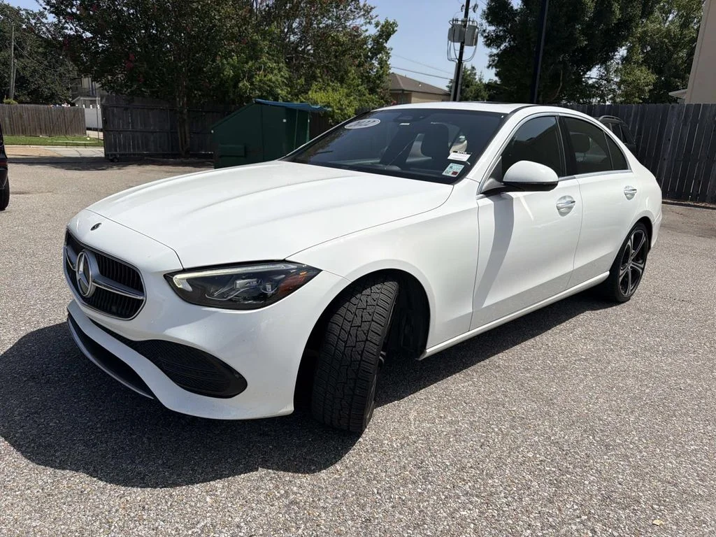 Used 2022 White Mercedes-Benz C 300 image 3
