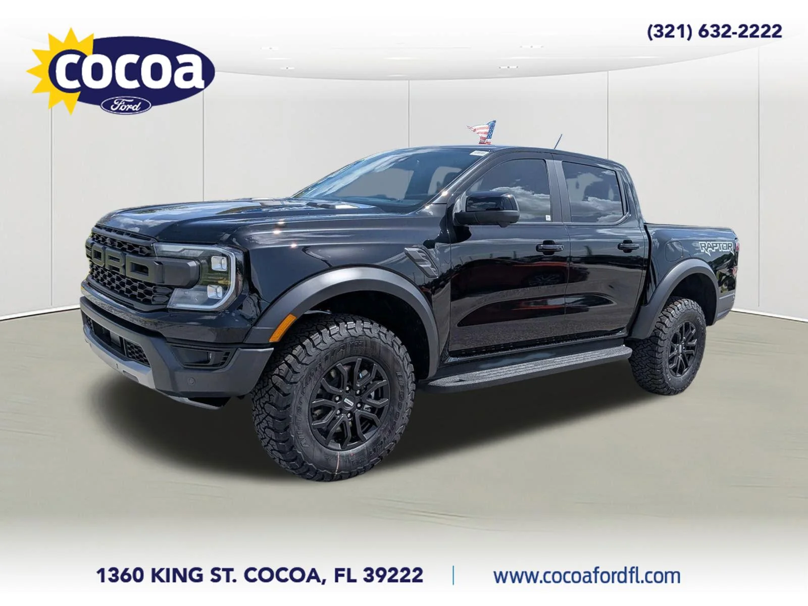 New 2026 Shadow Black Ford Raptor® image 1
