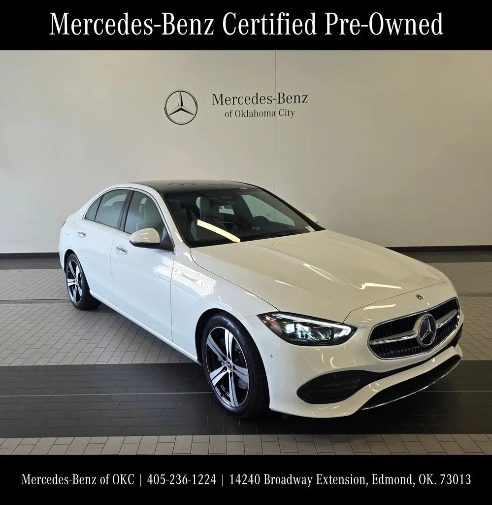 Certified Used 2025 White Mercedes-Benz C 300 image 3