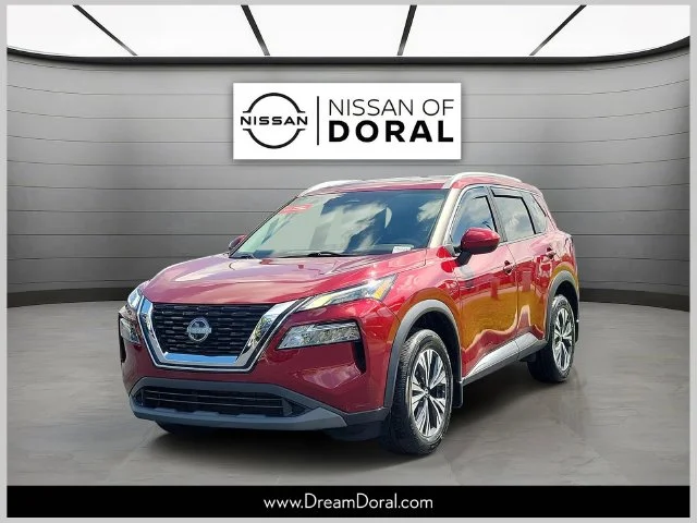 Certified Used 2023 Red Nissan SV image 1