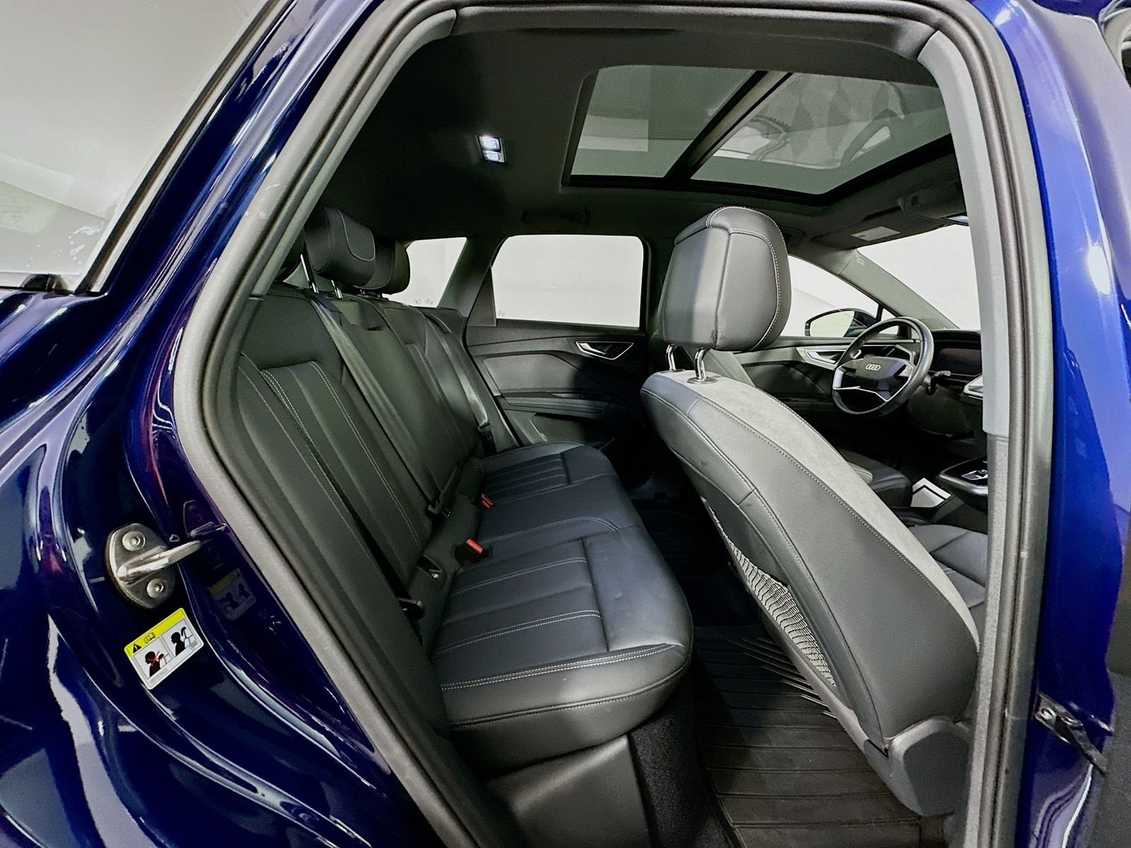 Used 2023 Blue Metallic Audi Premium Plus Black Optic Pano Roof image 28