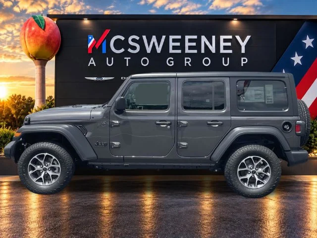 New 2025 Granite Crystal Metallic Clear-Coat Exterior Paint Jeep Sport S image 6