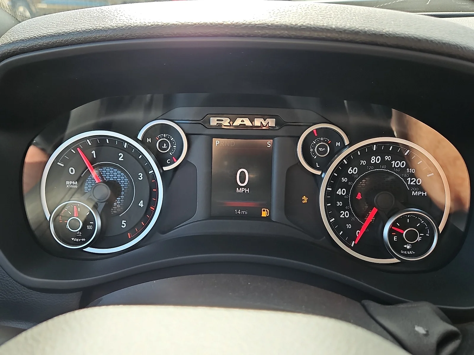 New 2026 Bright White Ram TRADESMAN CREW CAB 4X4 8