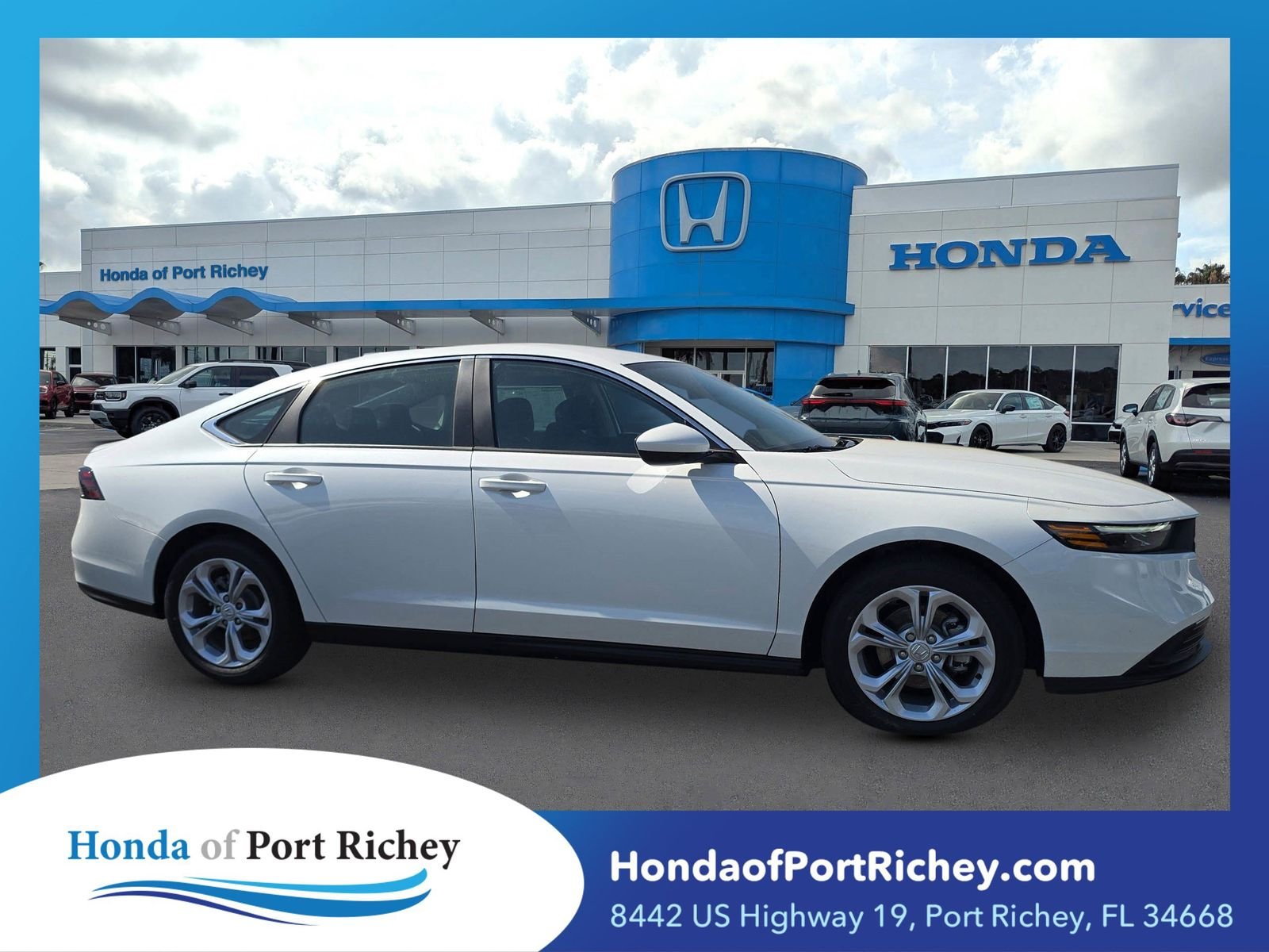 New 2026 Platinum White Pearl Honda LX image 1