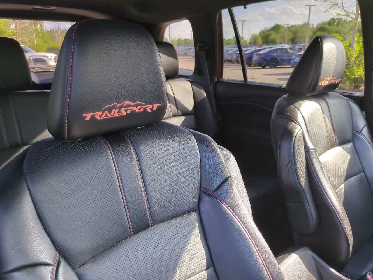 Used 2023 Radiant Red Metallic II Honda TrailSport image 7