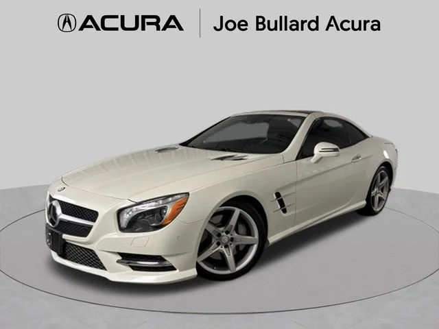 Used 2015 White Mercedes-Benz SL 400 Roadster image 1