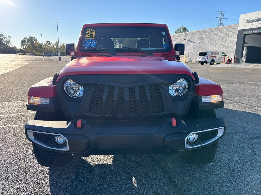 Used 2021 Firecracker Red Clea Jeep Sport S image 9