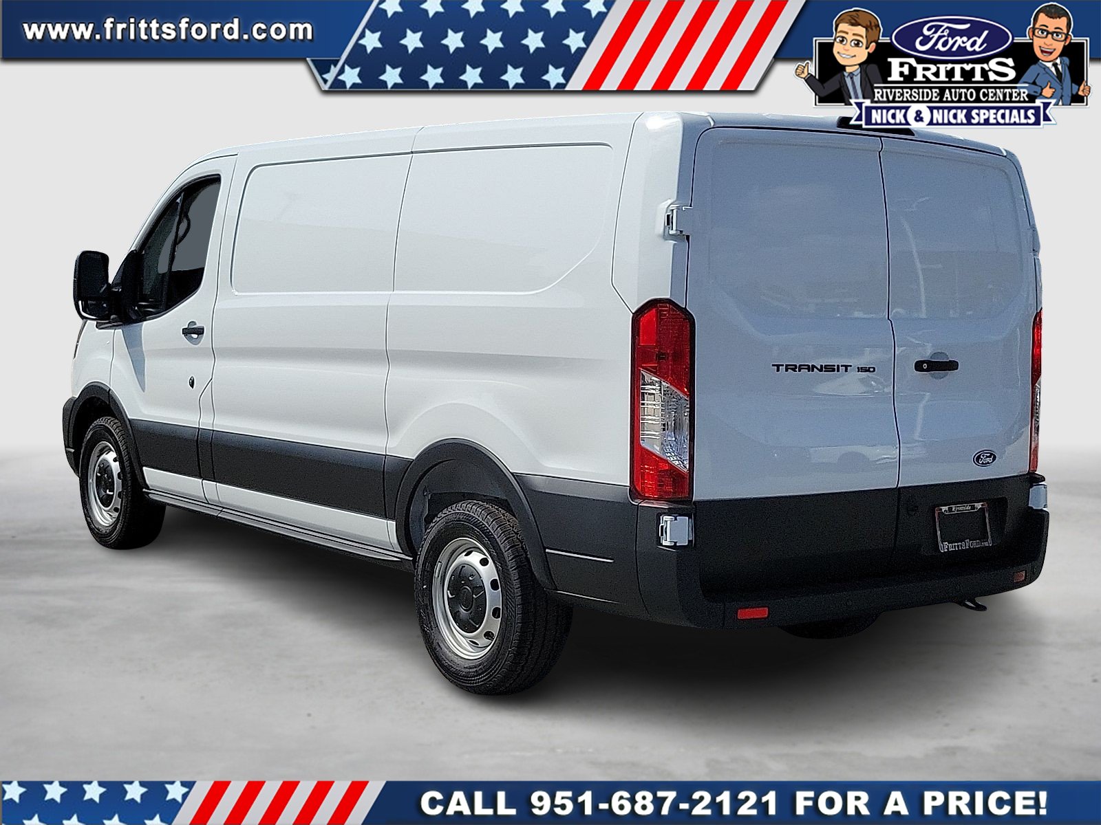 New 2026 Oxford White Ford Cargo Van image 2
