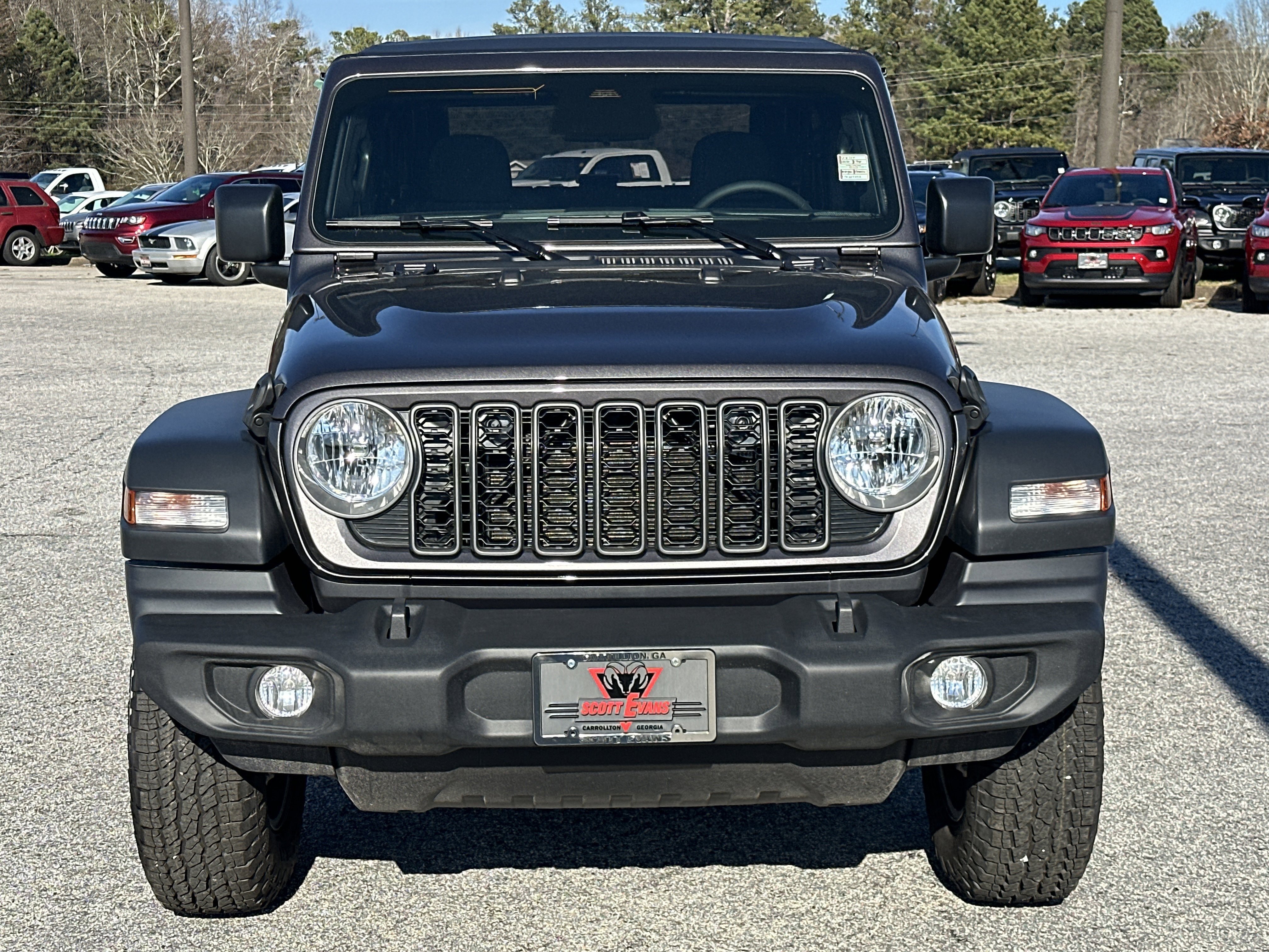New 2026 Granite Crystal Metallic Clear-Coat Exterior Paint Jeep Sport S image 3