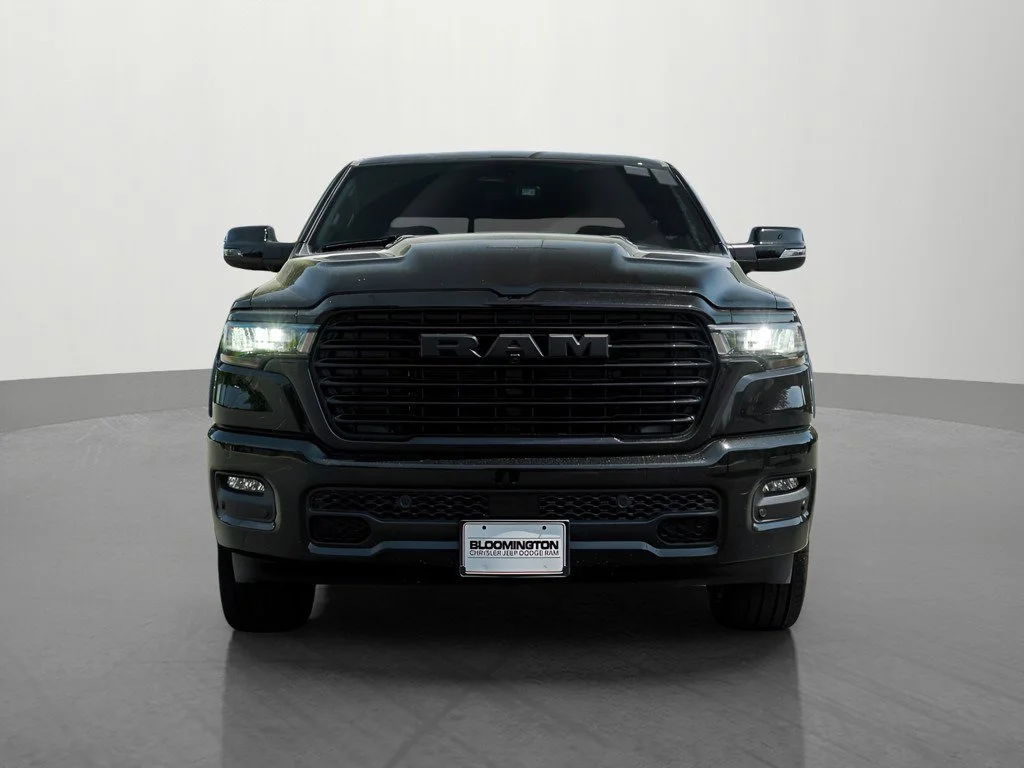 New 2026 Diamond Black Crystal Pearlcoat RAM Laramie image 2