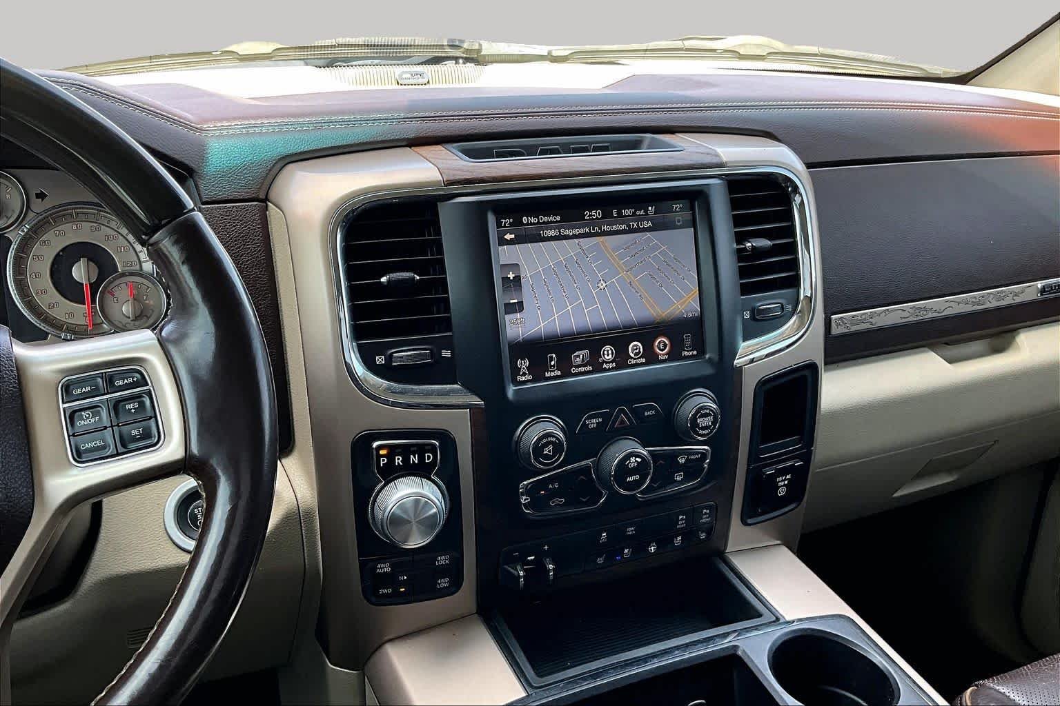 Used 2015 Bright White Clearcoat Ram Laramie Longhorn image 7