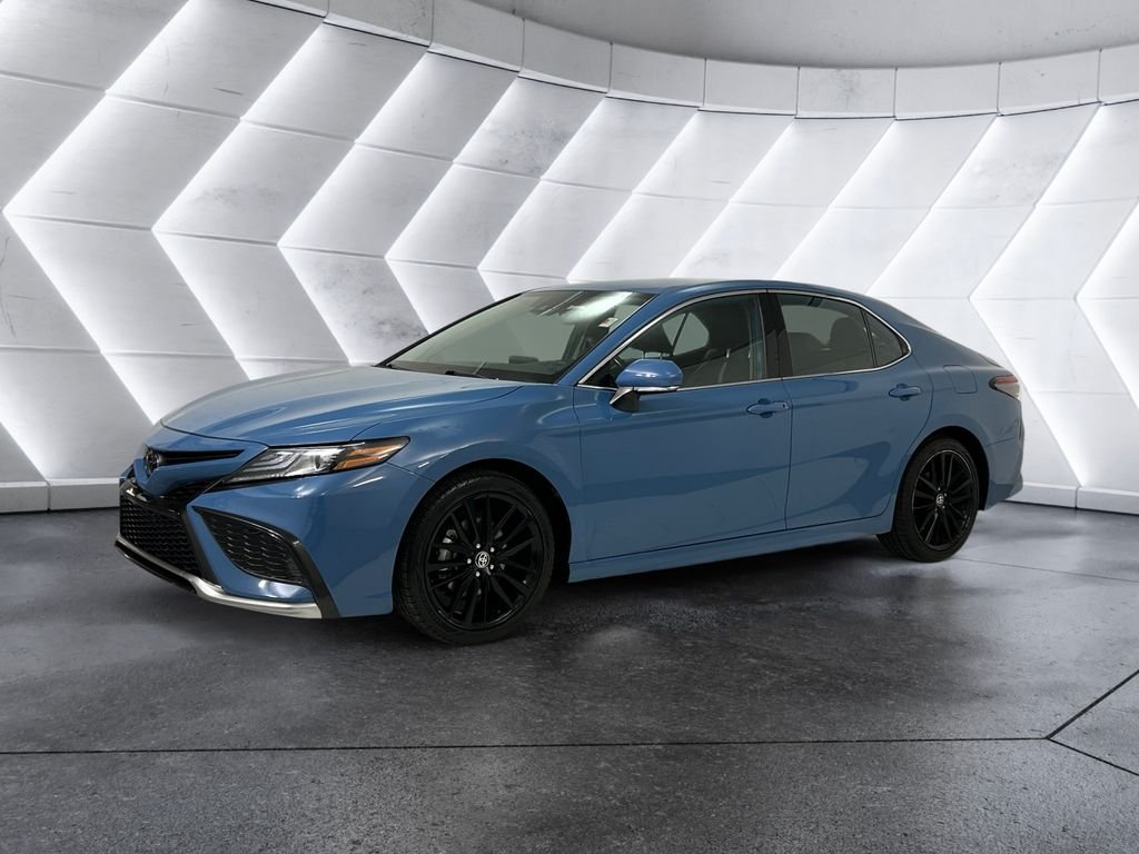 Used 2024 Blue Toyota XSE image 3