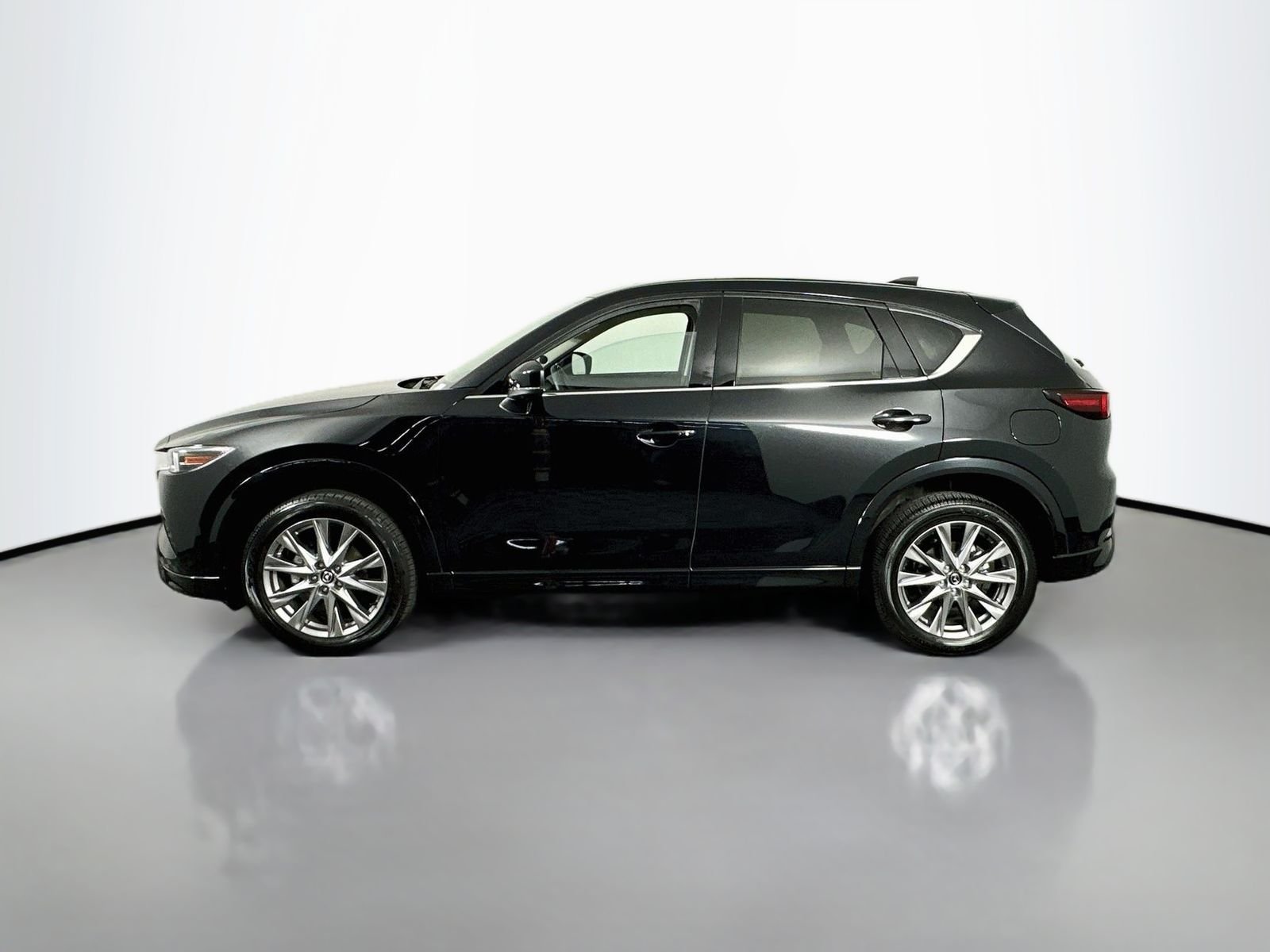 Used 2025 Jet Black Mazda 2.5 S Premium Plus Package Vented Seats Heads Up Sunroof image 4
