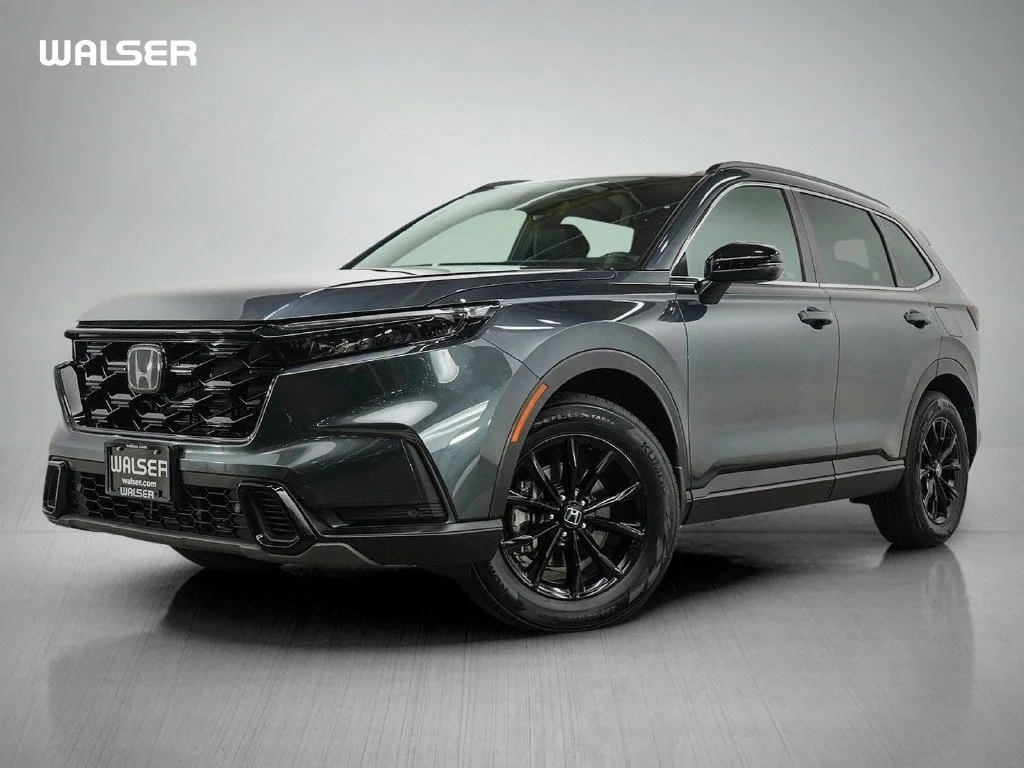 Used 2024 Meteorite Gray Honda 5D WAGON HYBRID SPORT-L AWD image 1