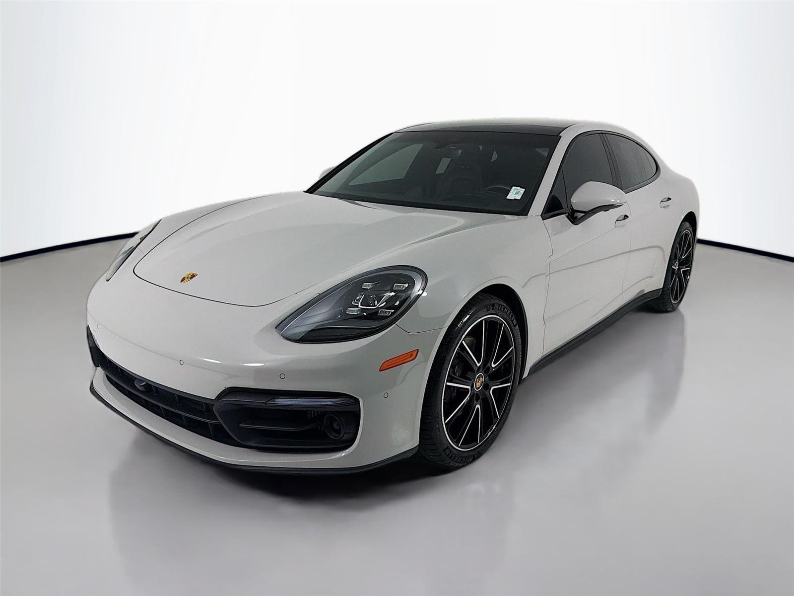Certified Used 2023 Chalk Porsche Platinum Edition image 1