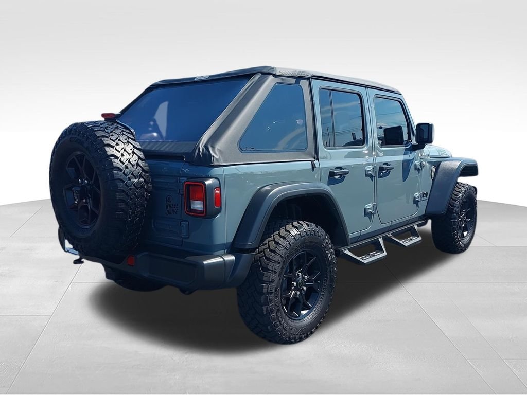 Certified Used 2024 Gray Jeep Sport image 8