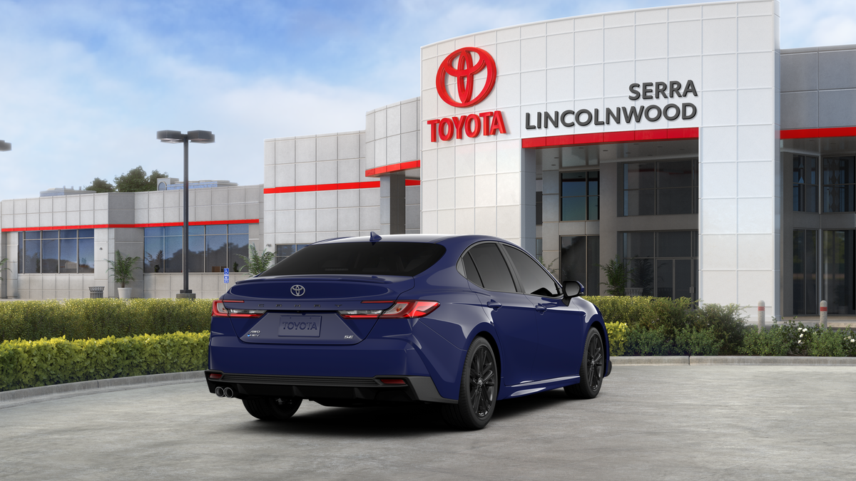 New 2026 Reservoir Blue Toyota SE image 9